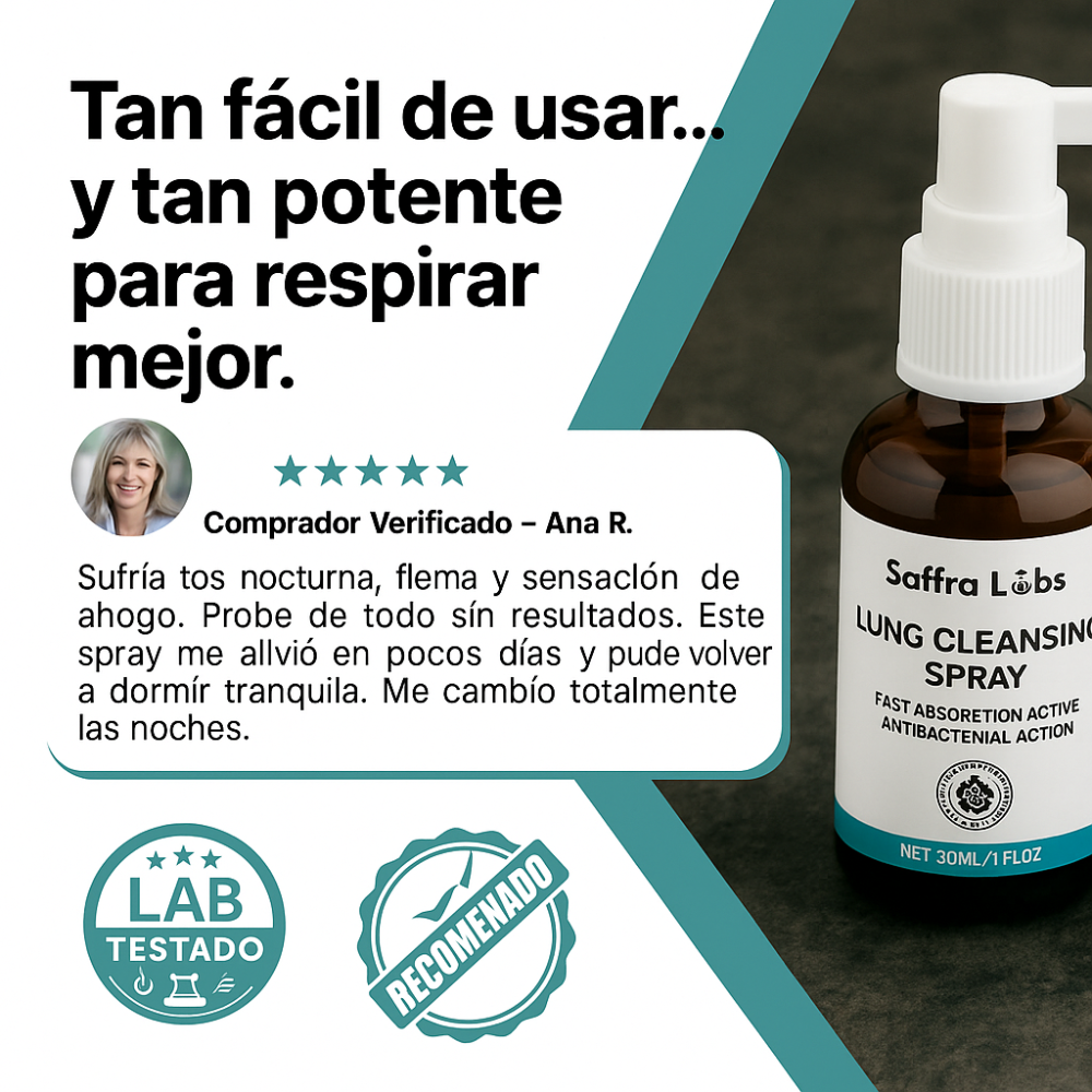 Spray Limpia Pulmones – Alivio Rápido para Respirar Mejor