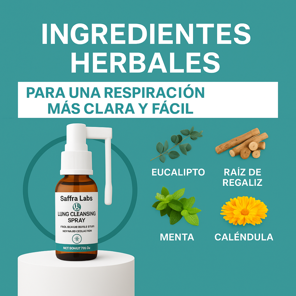 Spray Limpia Pulmones – Alivio Rápido para Respirar Mejor