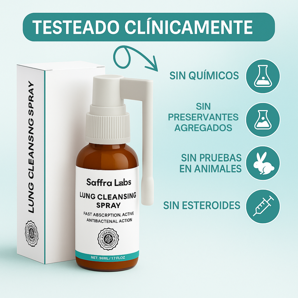 Spray Limpia Pulmones – Alivio Rápido para Respirar Mejor