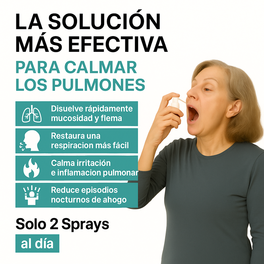 Spray Limpia Pulmones – Alivio Rápido para Respirar Mejor